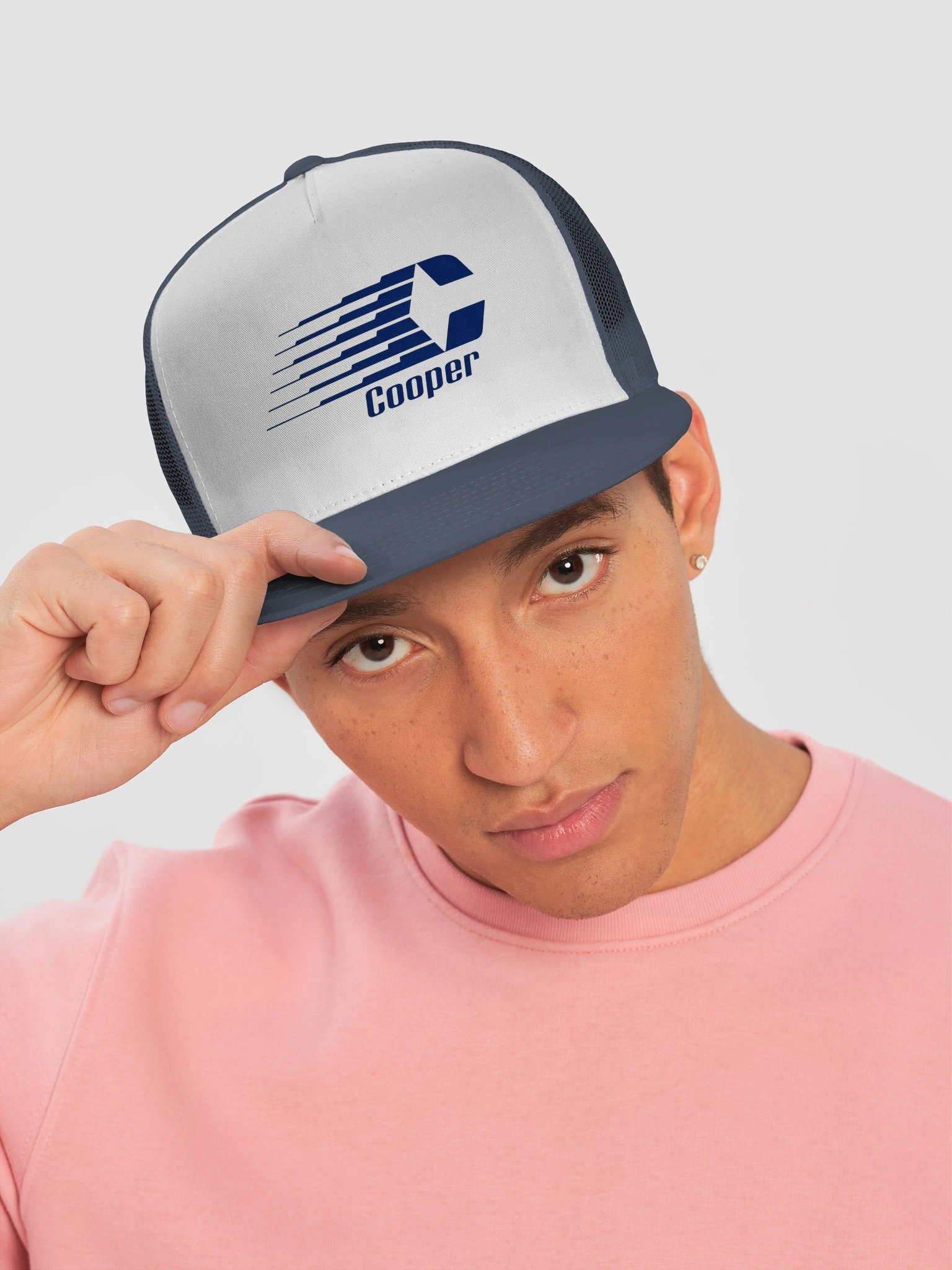 Cooper Navy Trucker Cap product image (7)