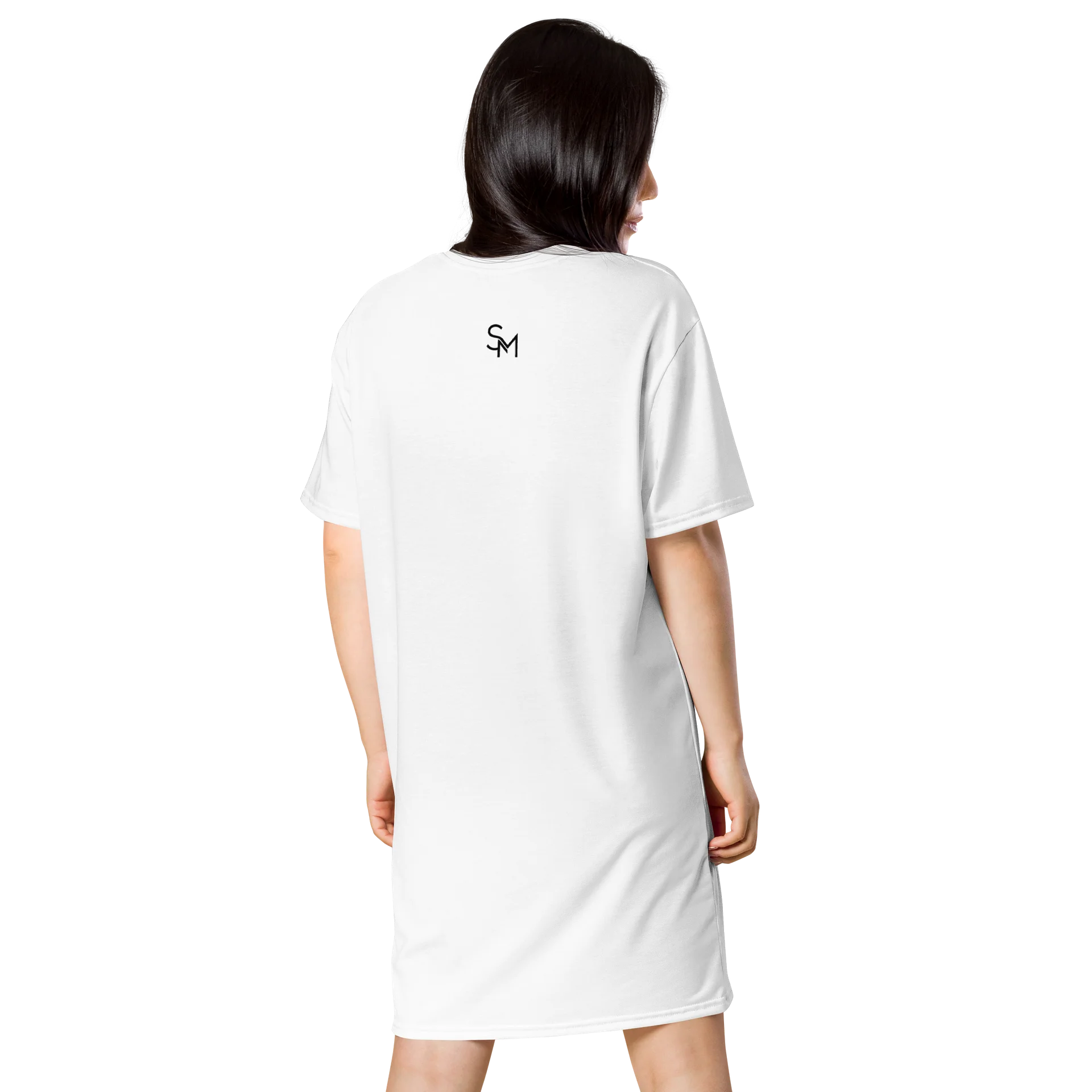 SM Monogram All-Over Print T-Shirt Dress product image (4)