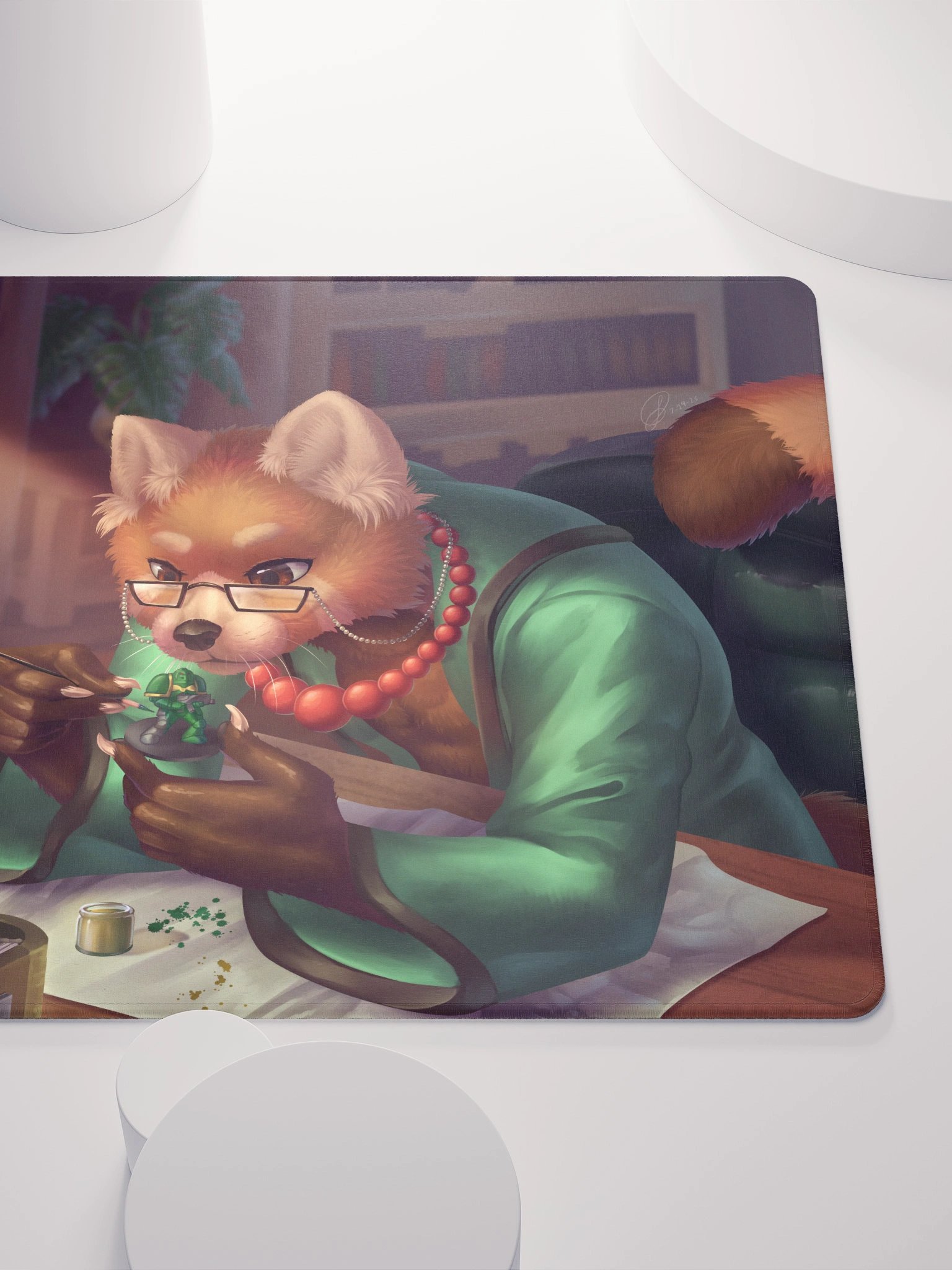 Painterly Panda - Mouse Pad product image (9)