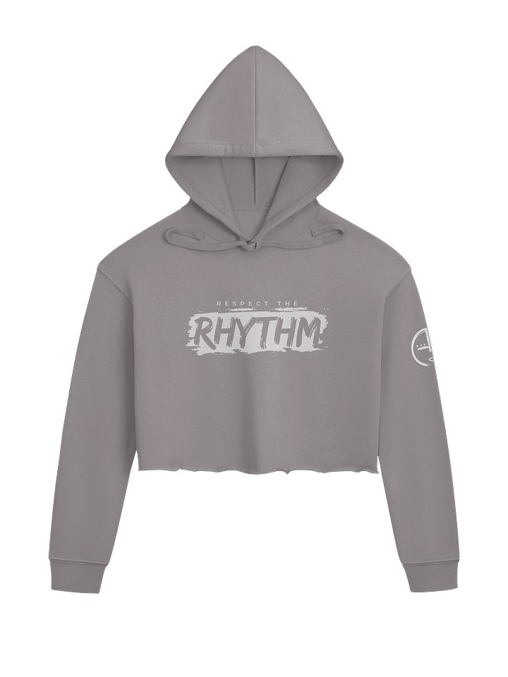 RESPECT THE RHYTHM Cropped Hoodie product image (1)