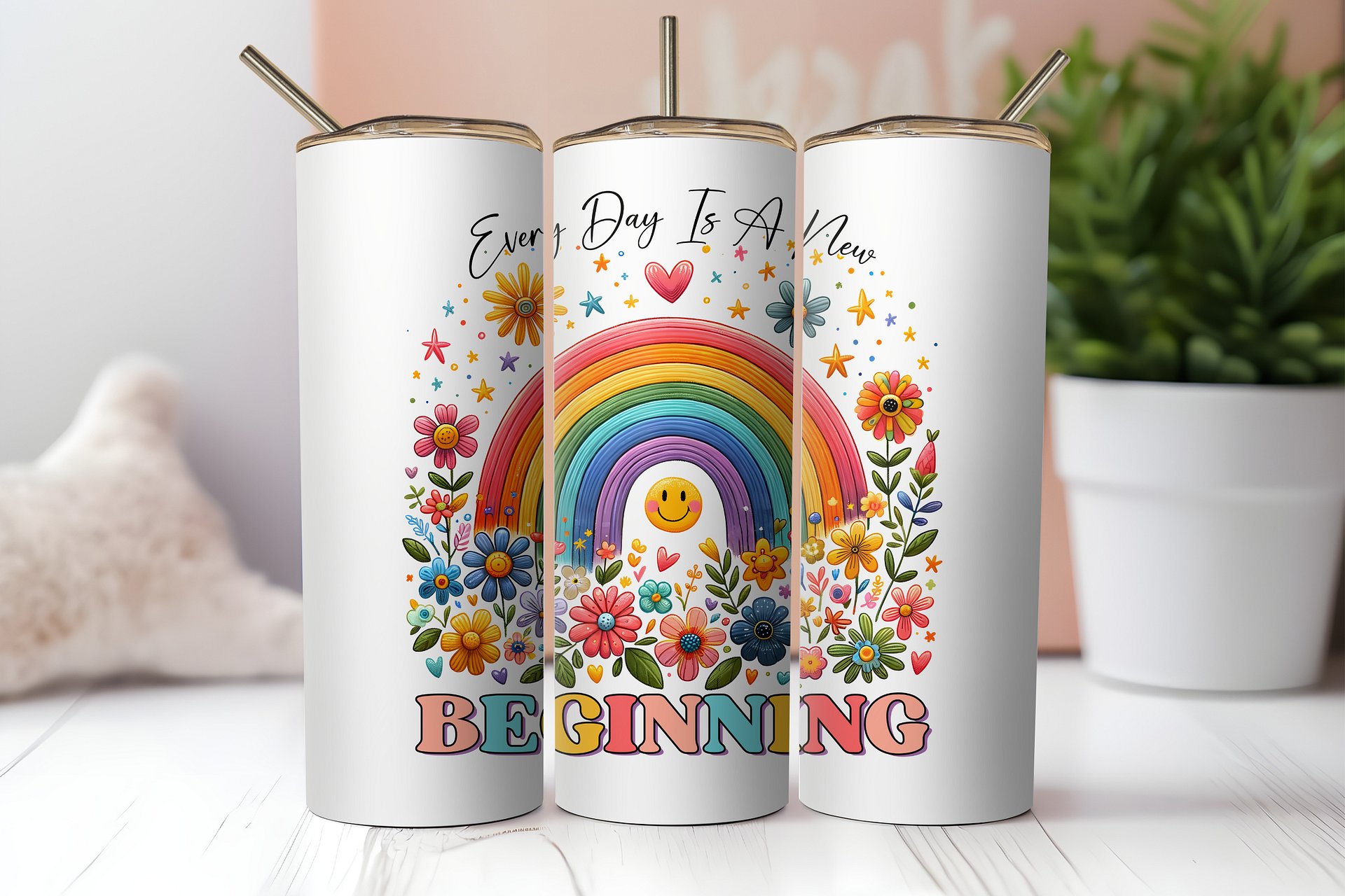 Rainbow of Hope: New Beginning Tumbler product image (2)