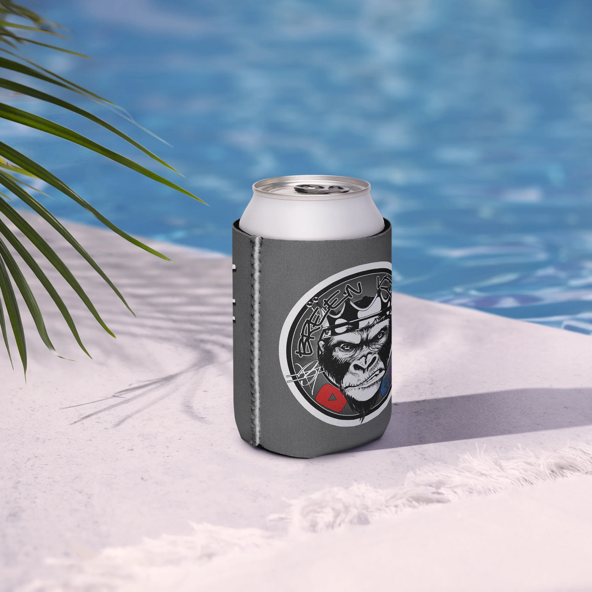 Signature 1 Gorilla Koozie - Grey (regular) product image (6)