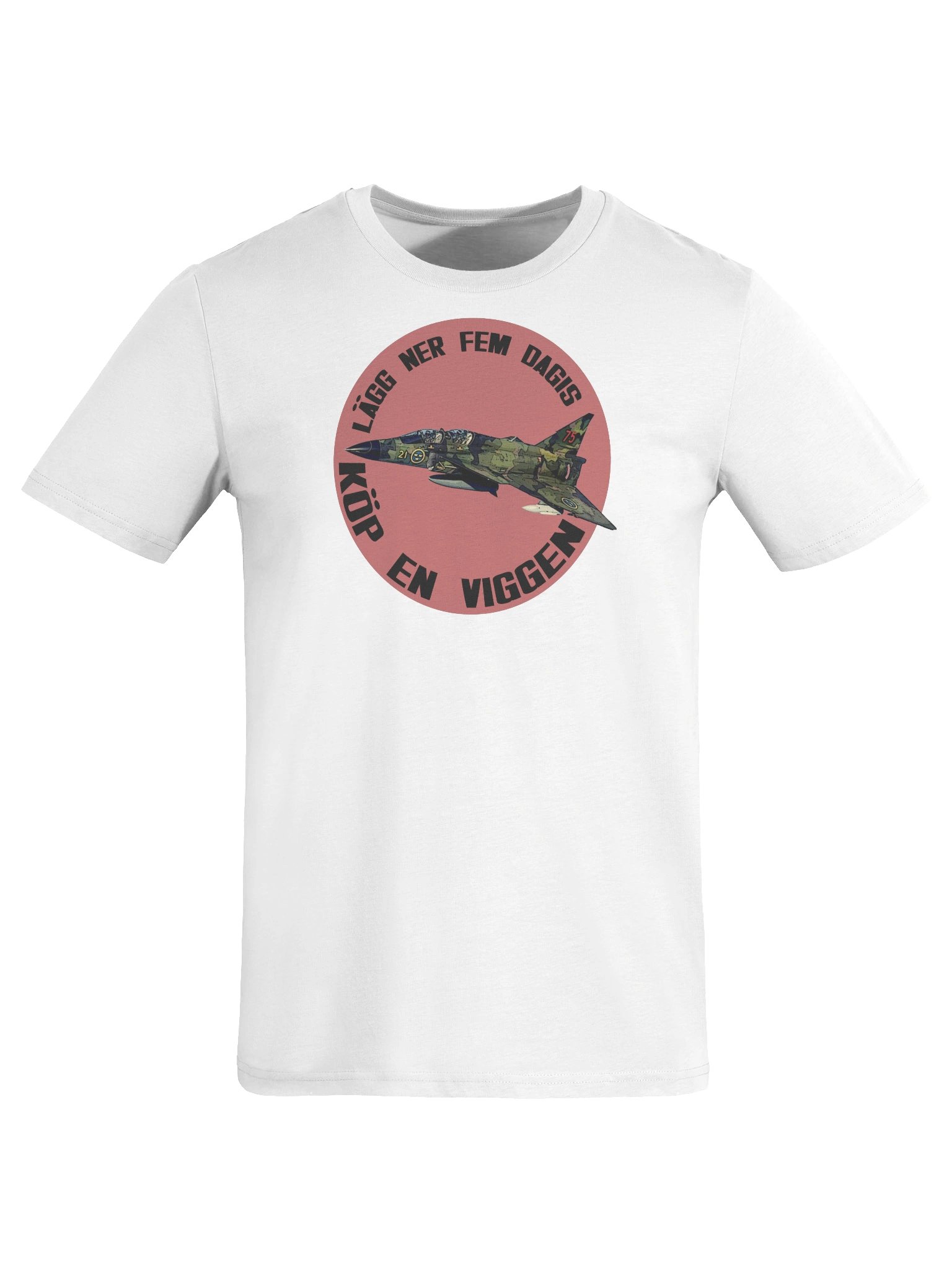 Lägg ner fem dagis - köp en Viggen (Organic unisex T-shirt) product image (111)