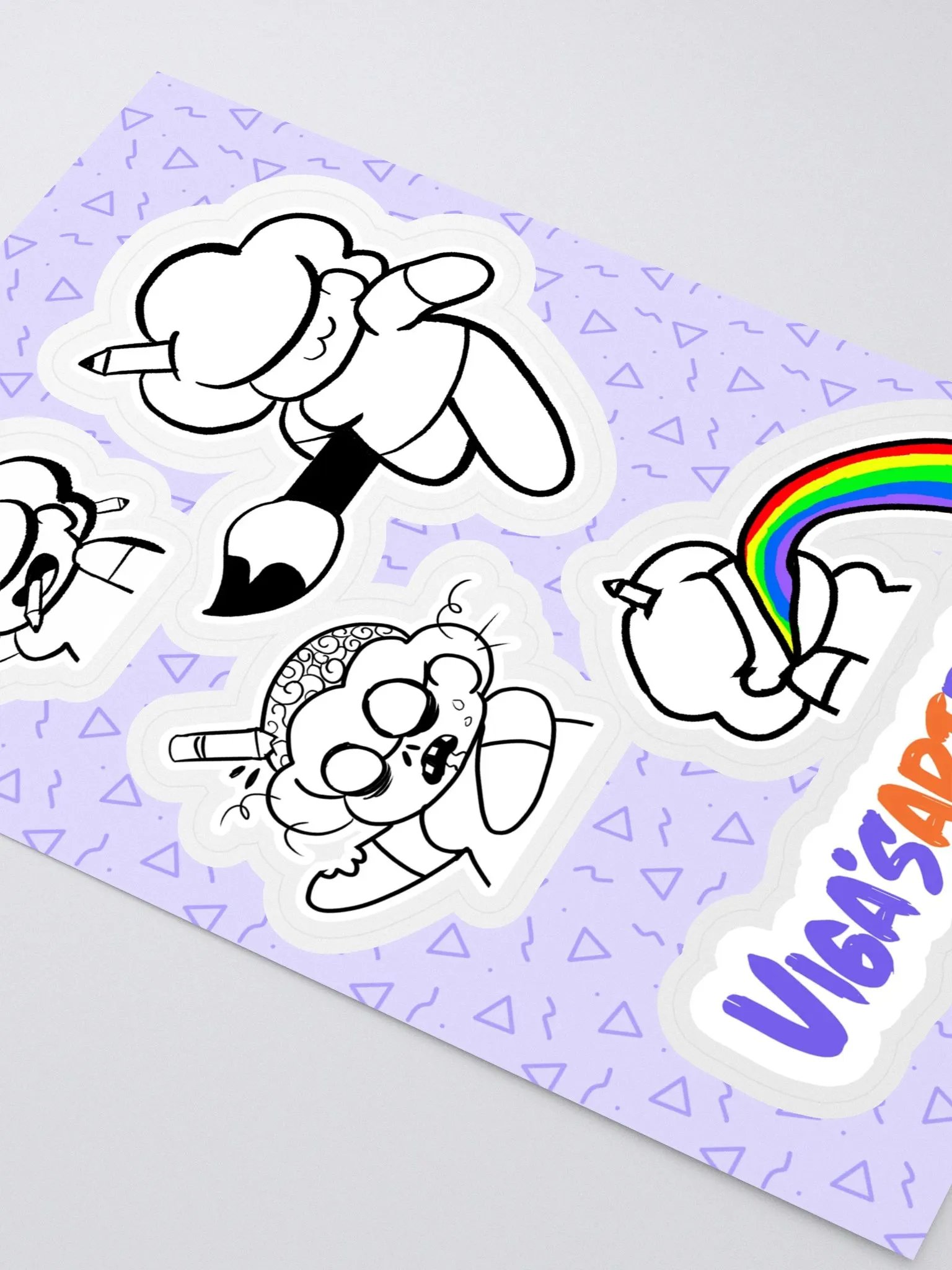 Viga's Art Room Sticker Sheet 1 product image (2)