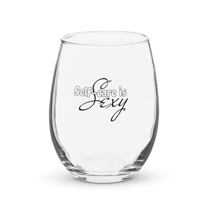 Self-care is sexy - Wine Glass product image (2)