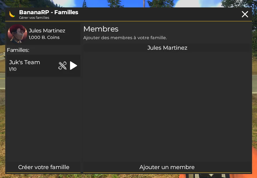 [Addon] Banana RP - Familles product image (4)