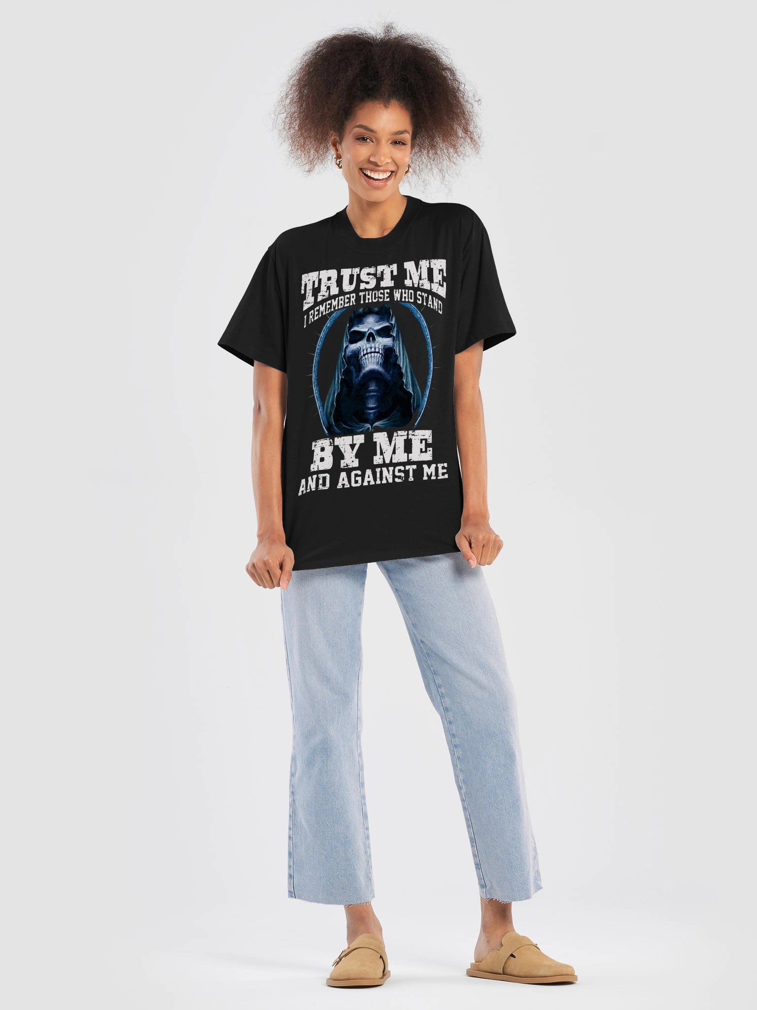 TRUST ME I REMEMBER — Reaper Oversized Tee product image (5)