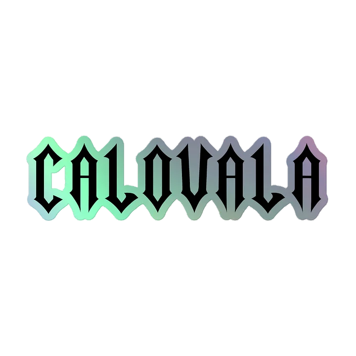 Calovala Holographic Logo Sticker product image (2)