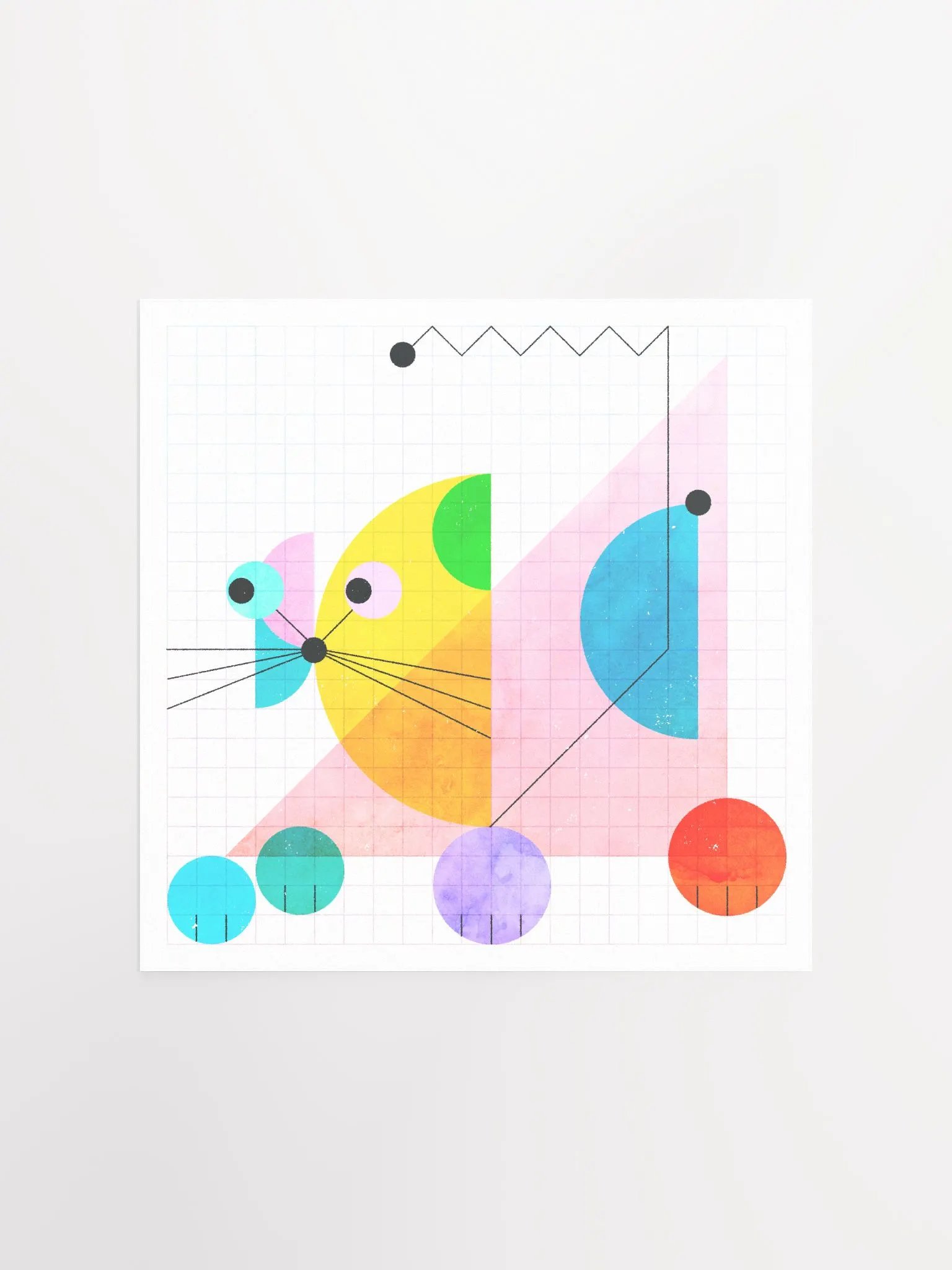 Grid Art Print product image (1)