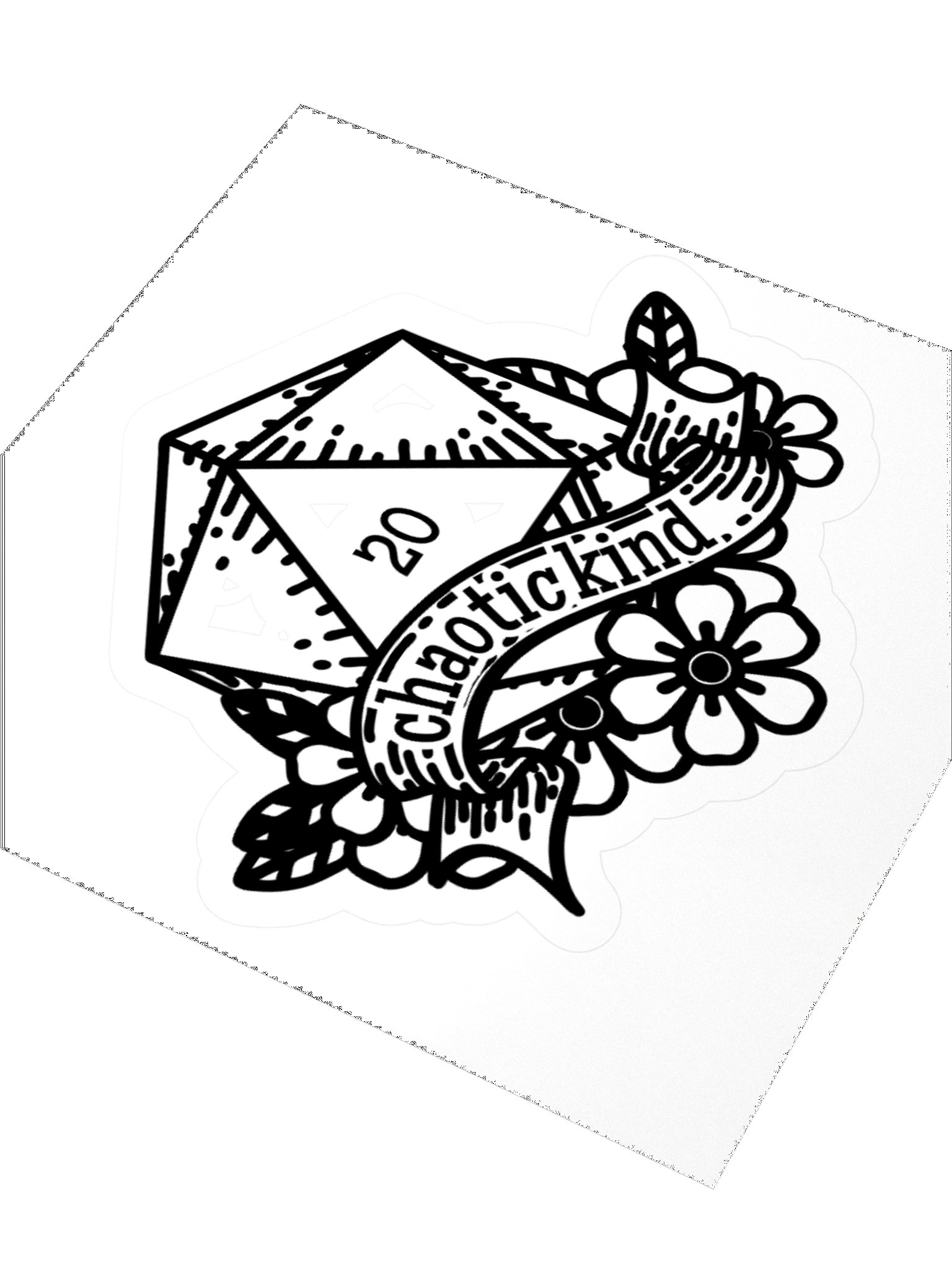 Chaotic Kind Kiss Cut Sticker product image (7)
