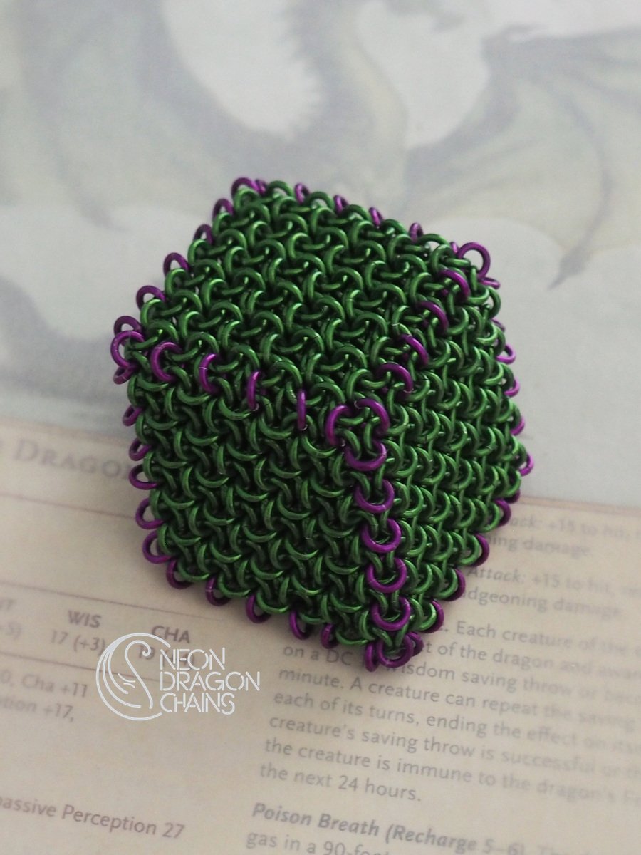Gelatinous Chainmaille Jelly Cube product image (1)