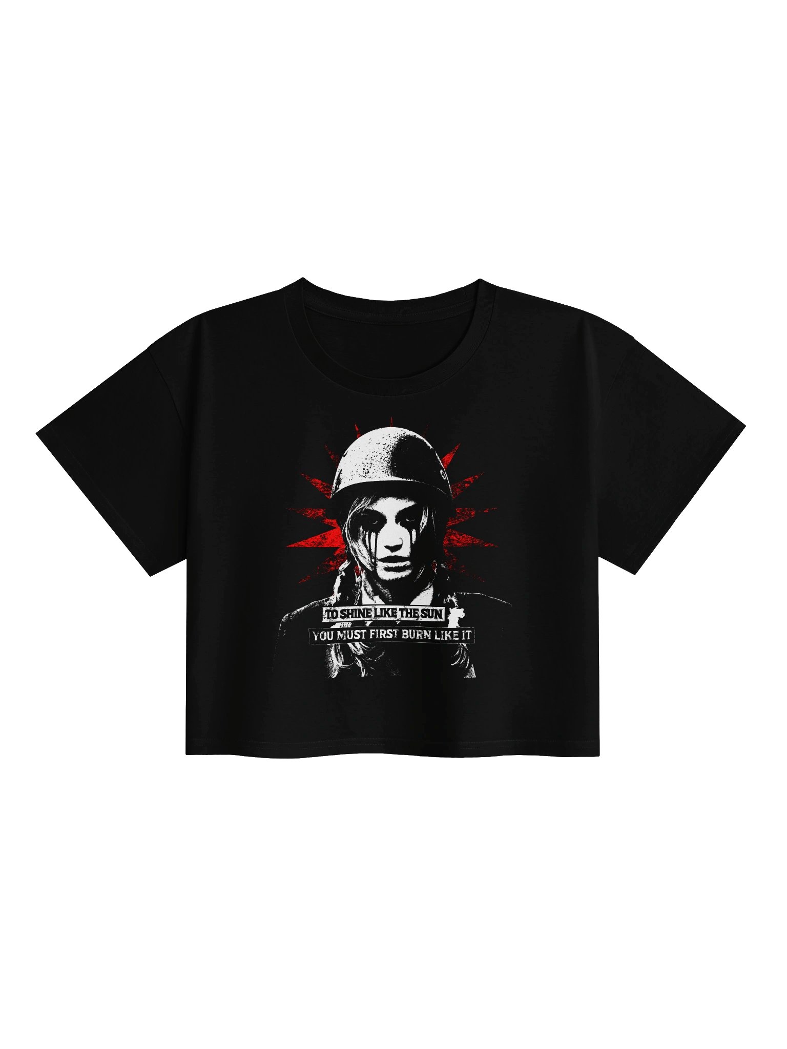 SHINE LIKE THE SUN CROPTOP BACKPRINT product image (1)