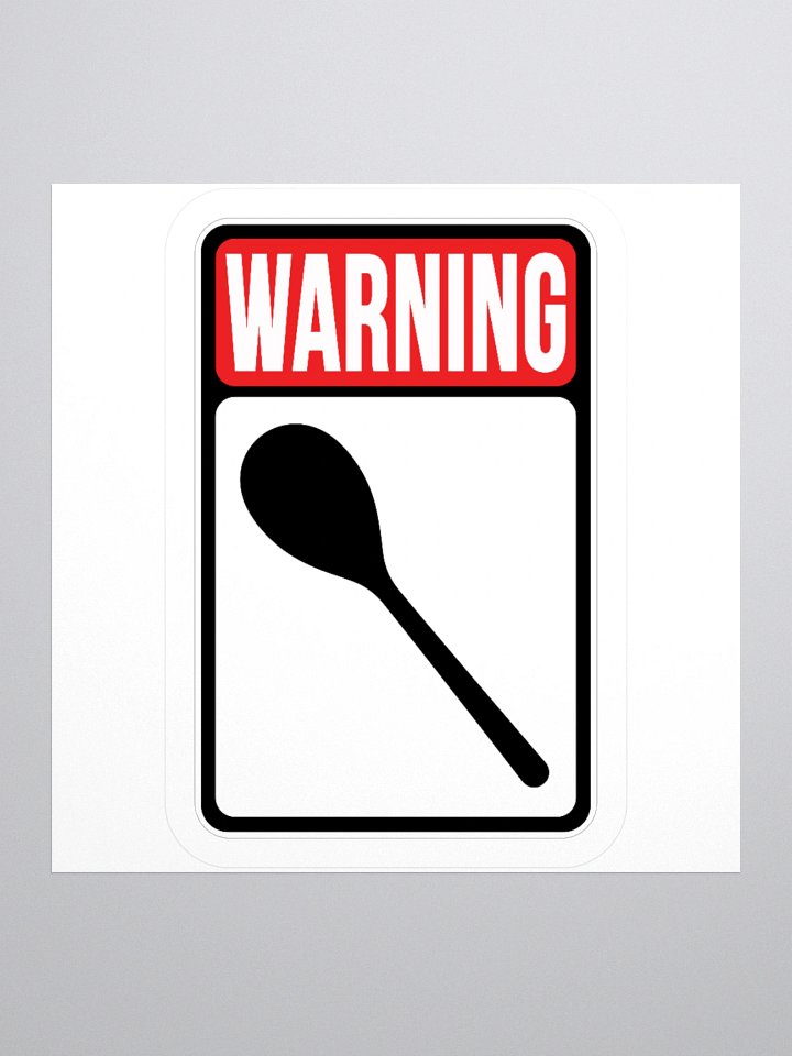 Spoon Warning - Sticker product image (1)