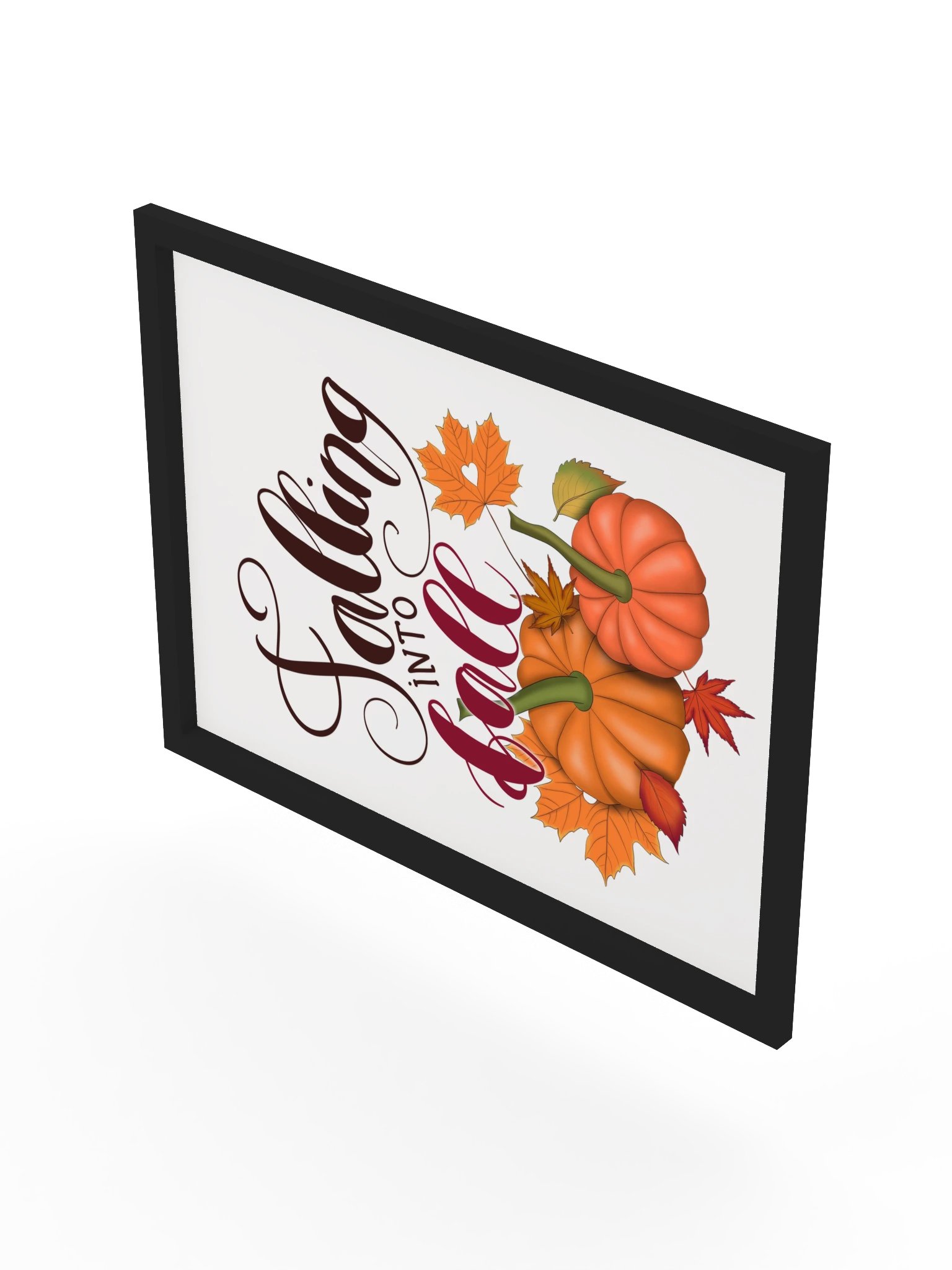 Peace Within Falling Into Fall Framed Poster product image (22)