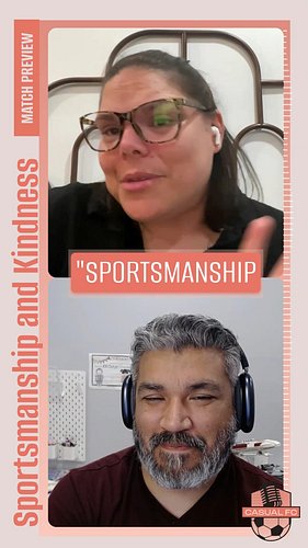 Sportsmanship and Kindness #footytherapy