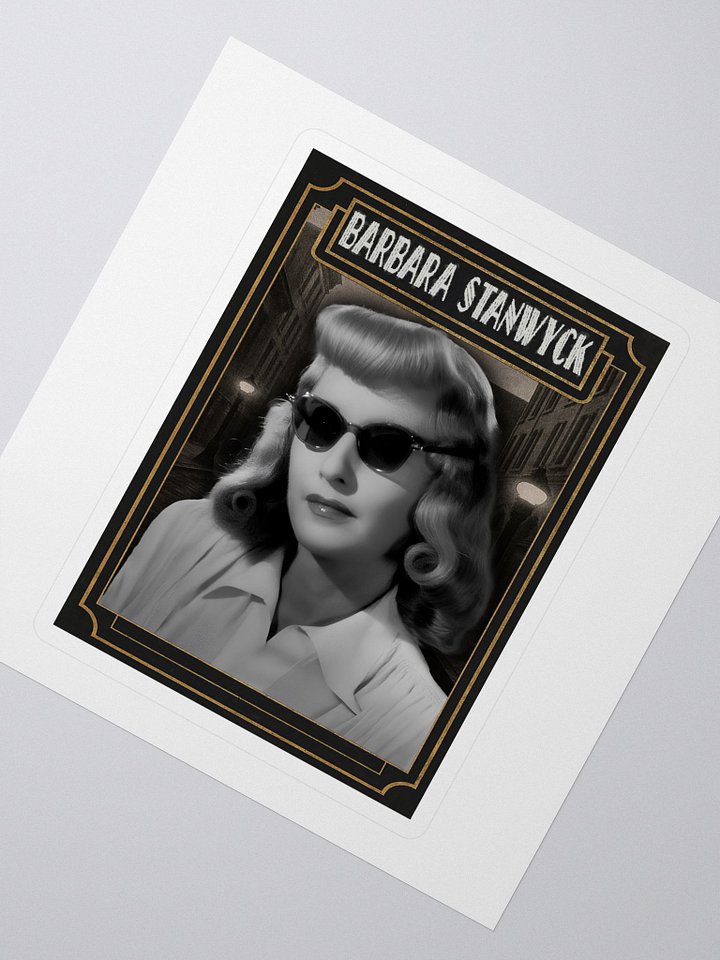 Barbara Stanwyck Kiss-Cut Sticker product image (2)