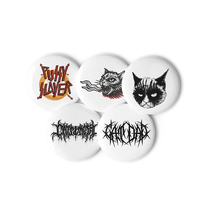 CATS AND METAL PIN SET 1 product image (2)