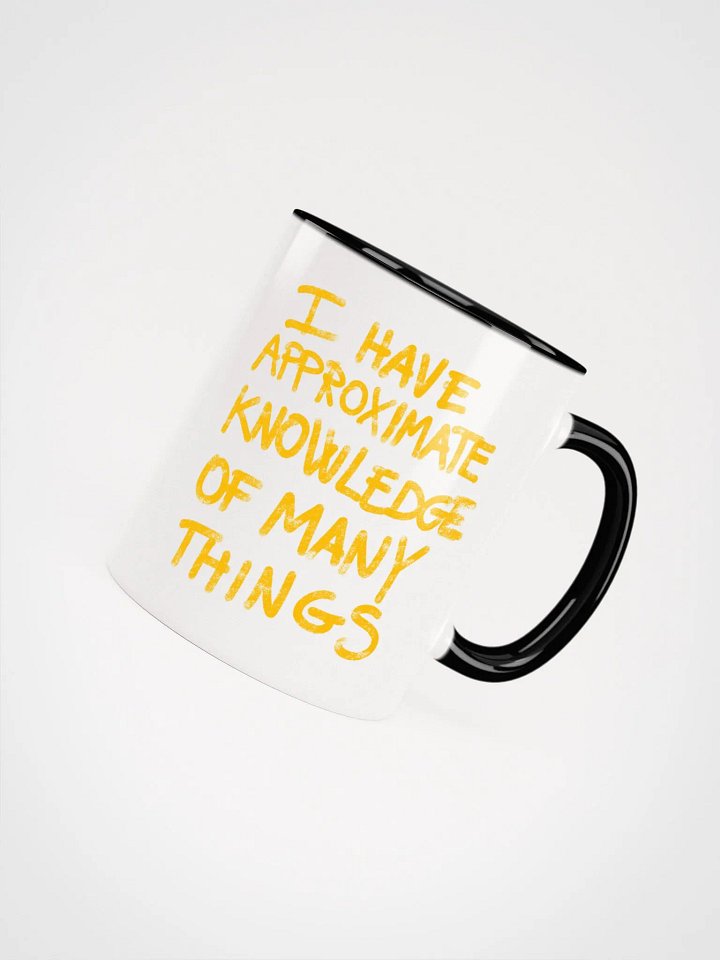 Demon Cat Mug Multicolored Rim product image (2)