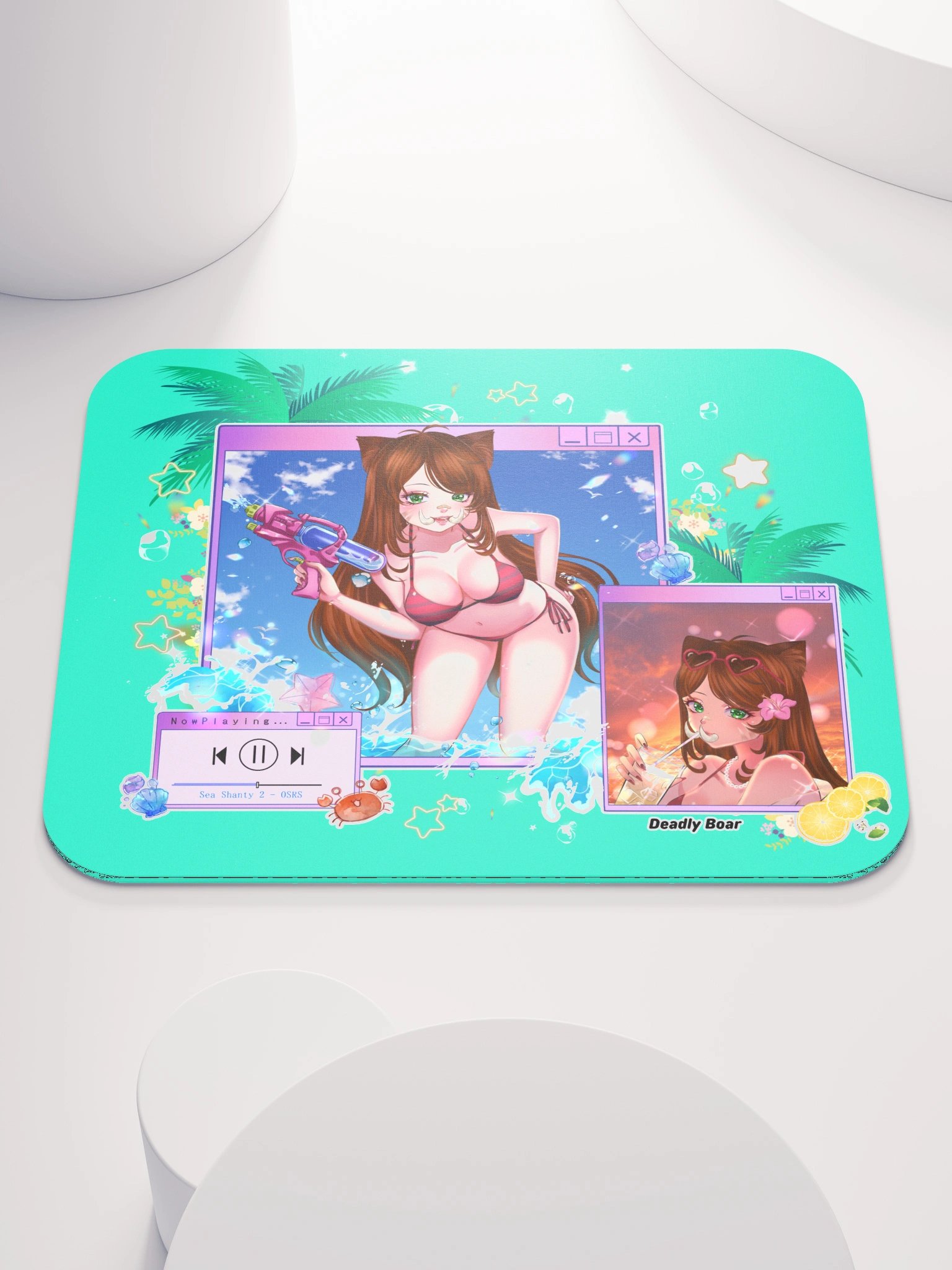 Summer Boar - Mouse Pad product image (1)