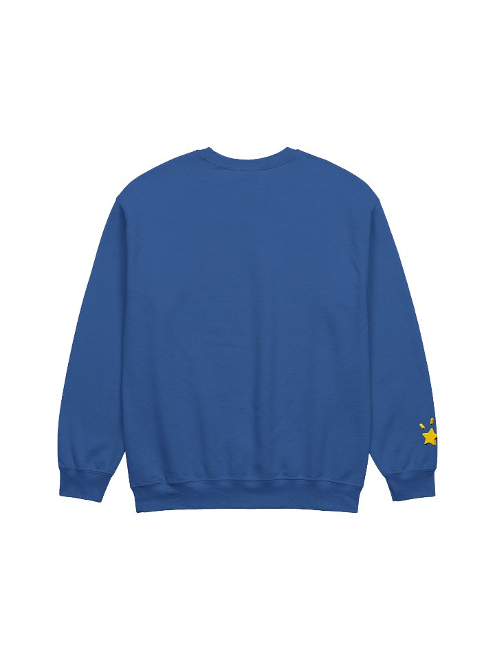 Starlight Embroidered Crewneck (Blue) product image (2)