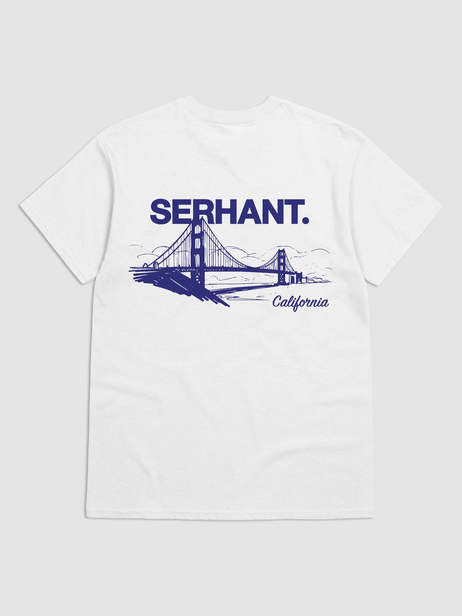 SERHANT. California Landmark White T-Shirt product image (2)