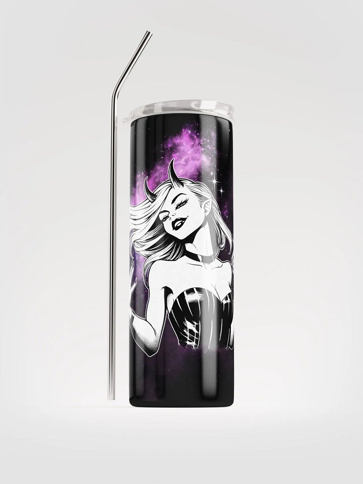 Sassy Never Bratty Tumbler with Straw product image (1)