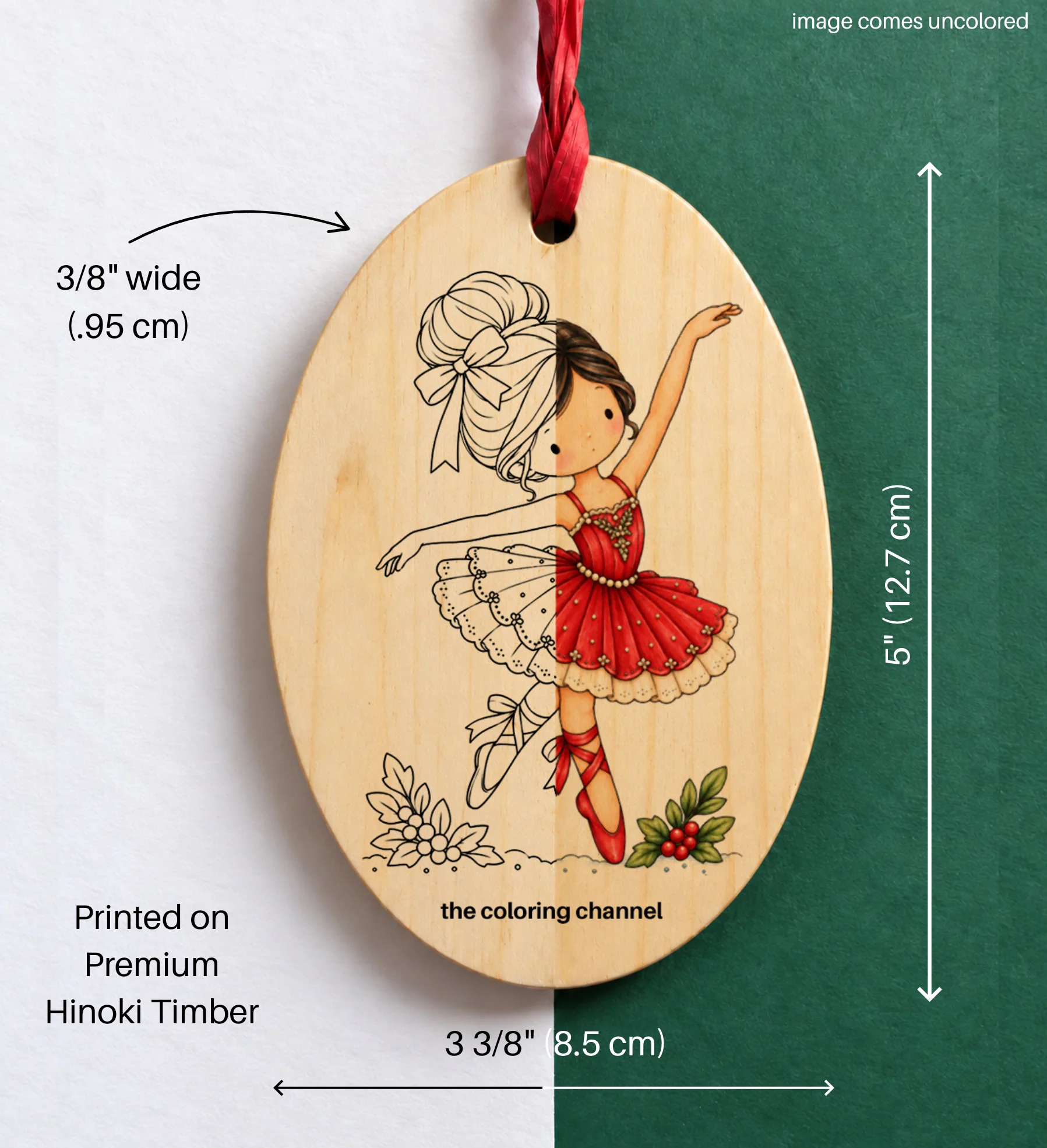 Clara - Color Your Own Ornament product image (3)