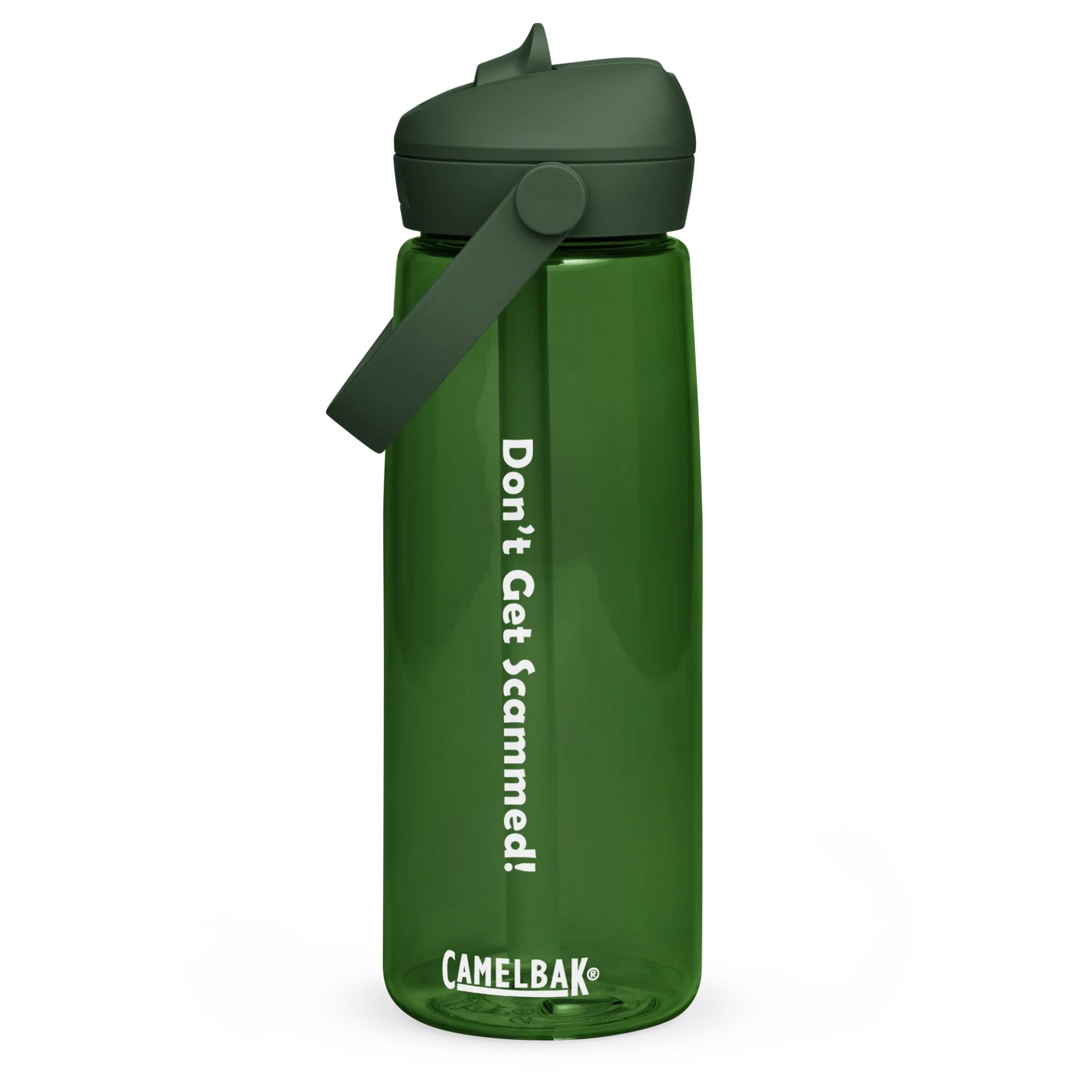 Don't Get Scammed! -Flip Straw Water Bottle product image (1)