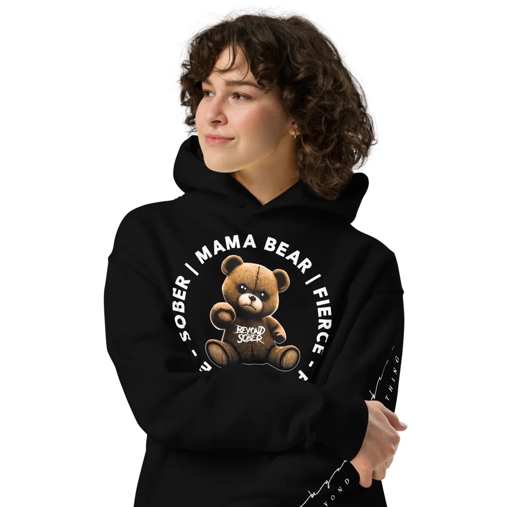 Sober Mama Bear: Fierce & Protective Hoodie product image (5)