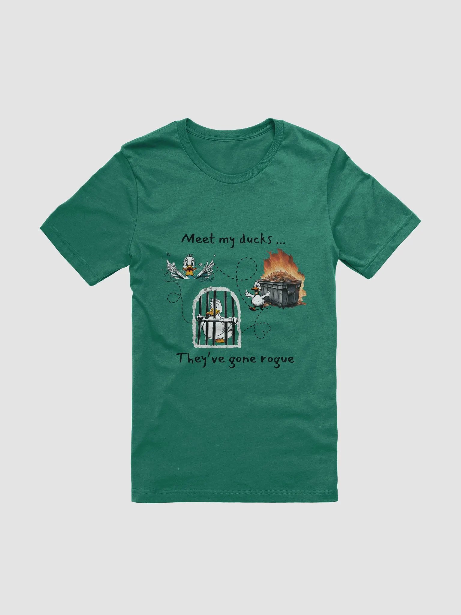 No Ducks In A Row T-Shirt product image (3)