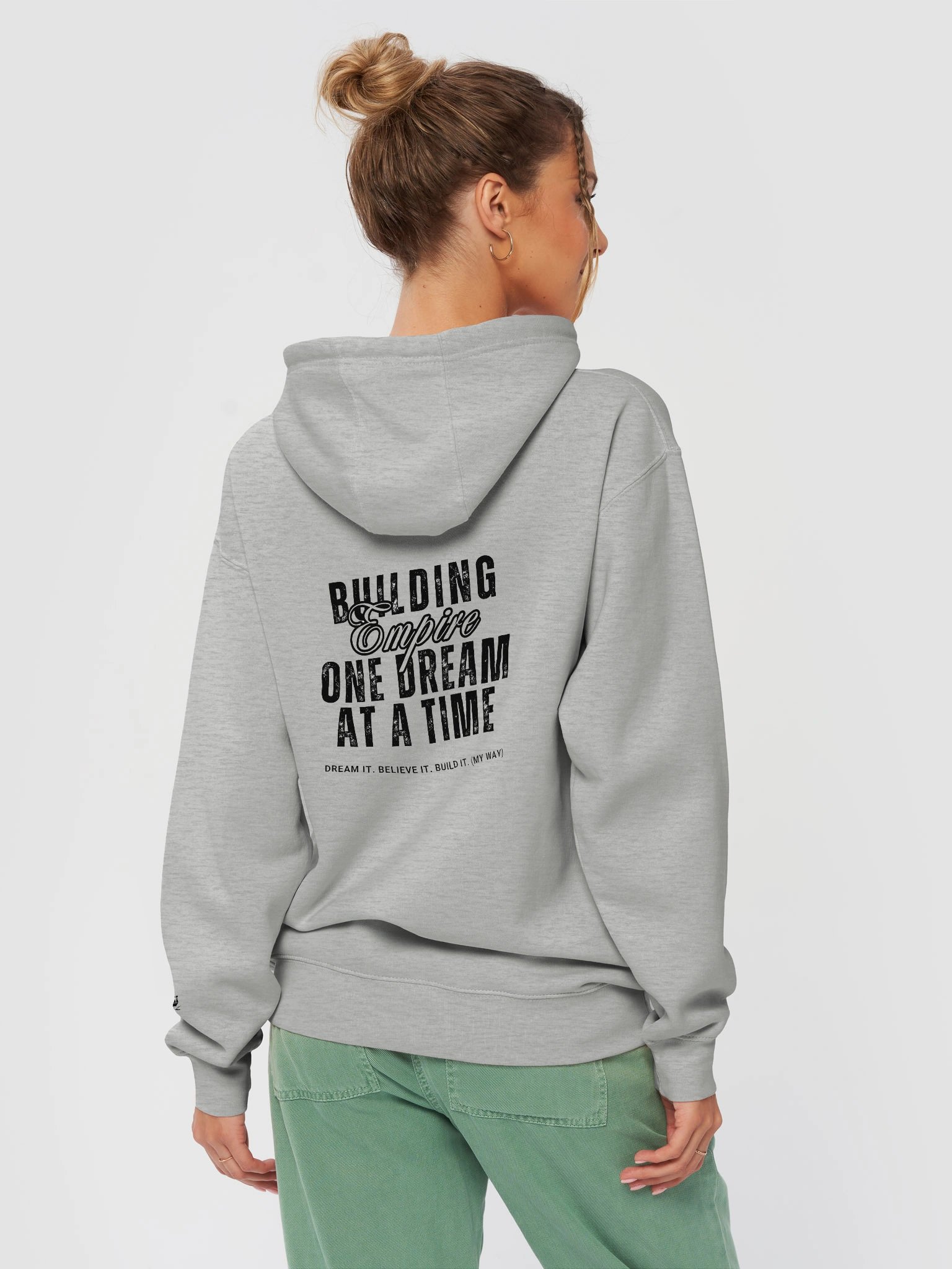 Building Empire, One Dream at a Time Relaxed Fit Hoodie product image (12)