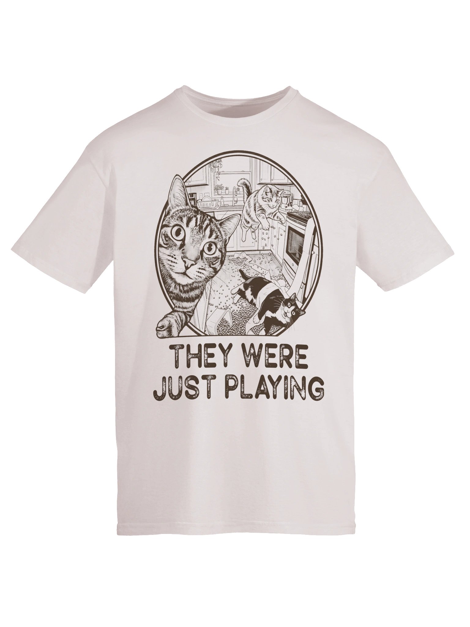 Kitchen Playing Cats T-Shirt product image (34)
