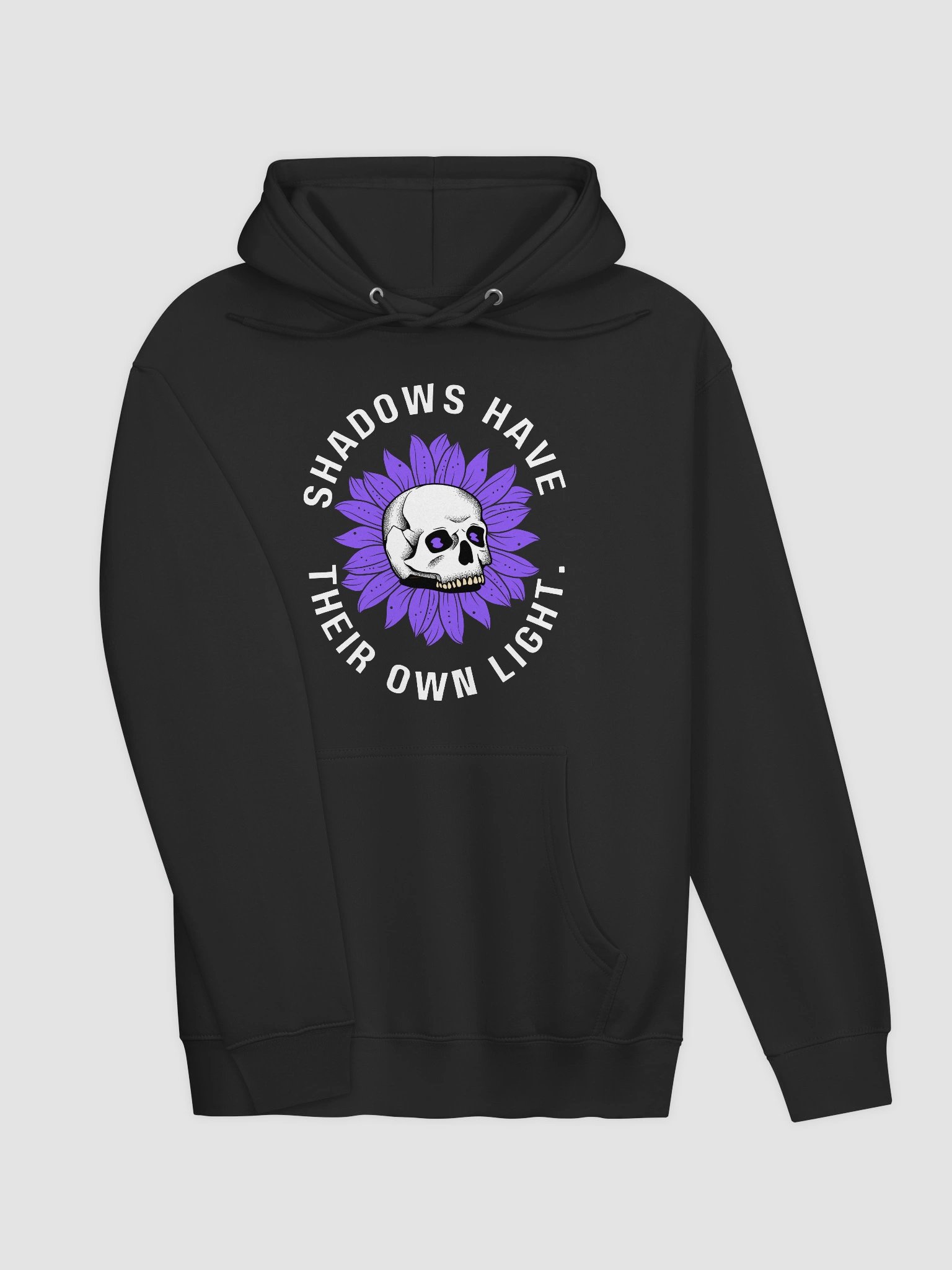 Ethereal Bloom Skull Hoodie product image (16)