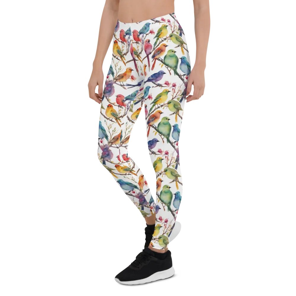 Multi Coloured Birds Leggings product image (6)