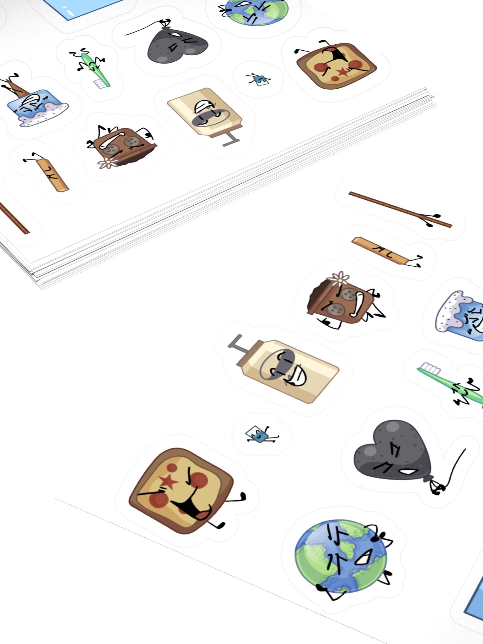 BNOS Cast Stickers product image (8)