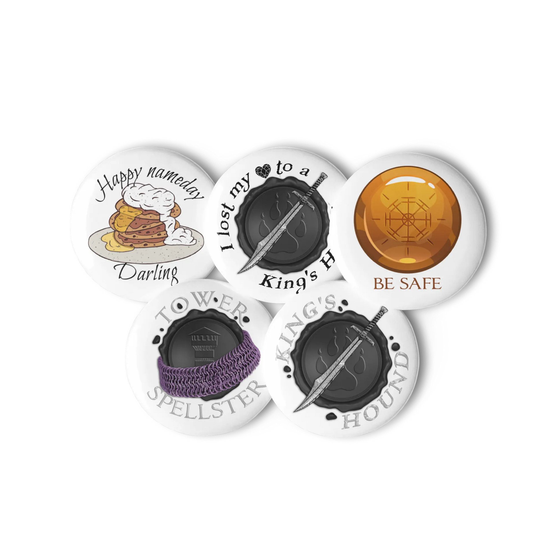 Spellster and the Hound Pins product image (1)