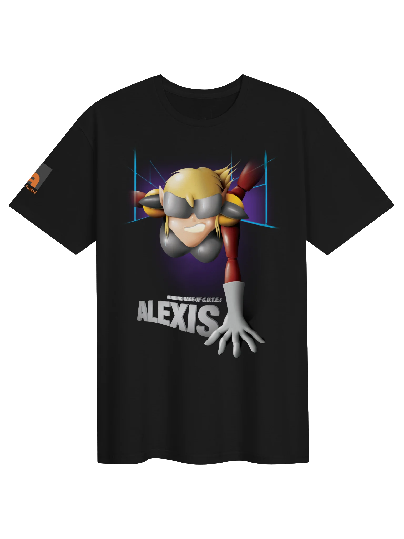 Blinding Rage of C.U.T.E. Alexis T-shirt product image (1)