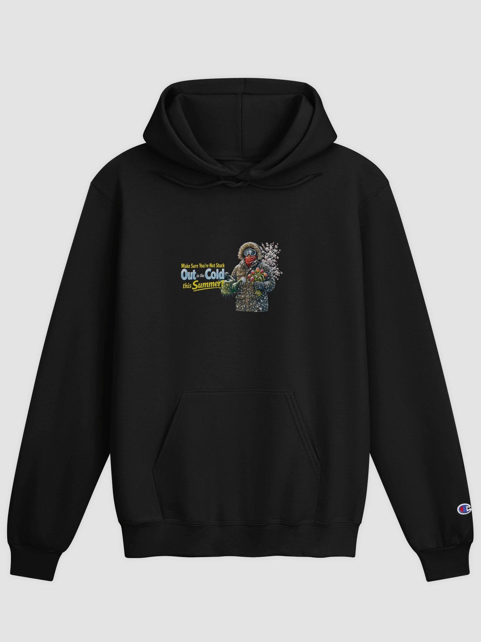 Out in the Cold Champion Hoodie product image (1)