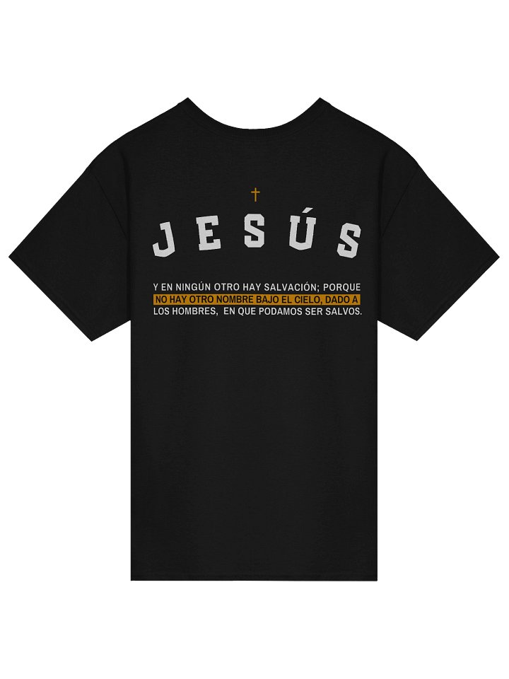 Camiseta Unisex Manga Corta | Y en ningún otro hay salvación product image (1)