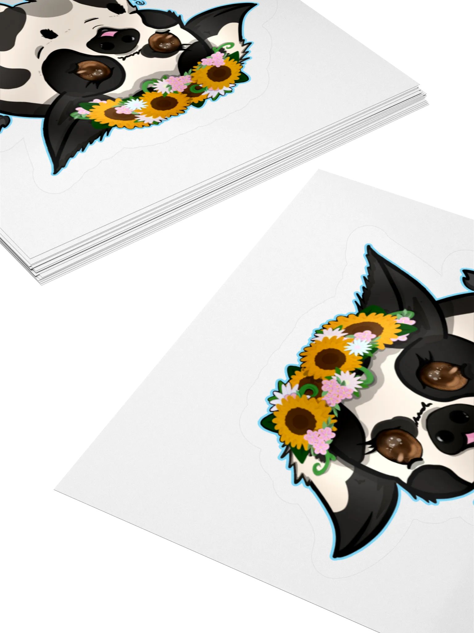 Georgie in Spring Sticker product image (7)