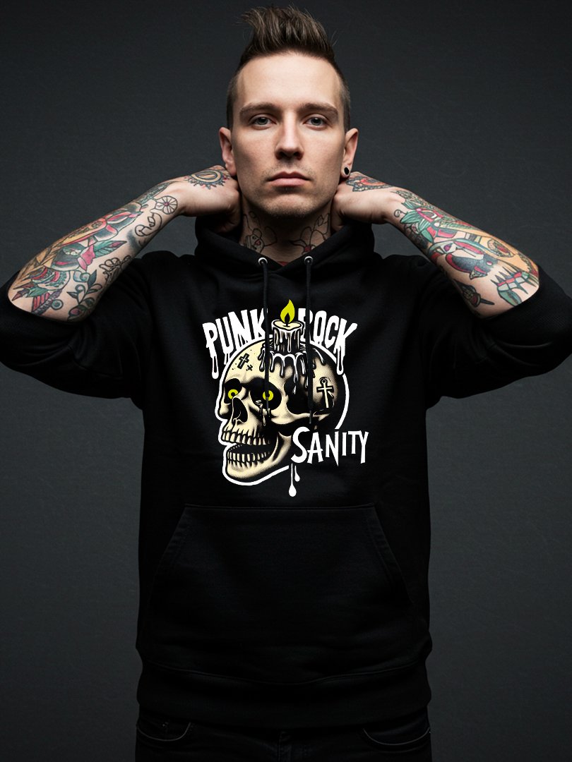 PUNK SKULL SANITY hoodie product image (3)