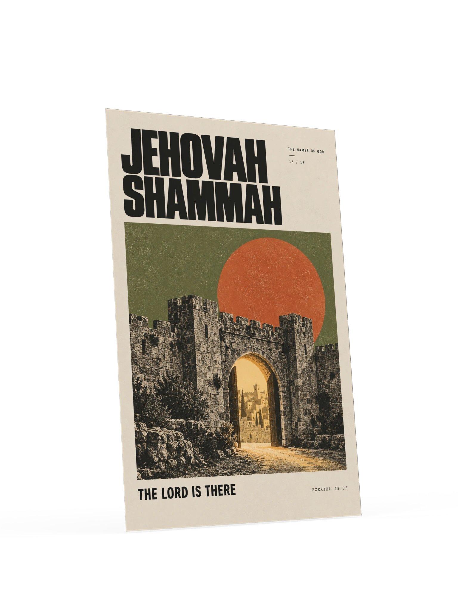 Jehovah Shammah | Names of God Art Print product image (4)