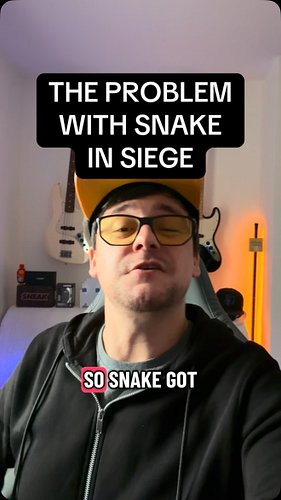Snake, what are we gonna do with you boy. #siege #r6siege #rainbowsix #rainbow6siege #r6
