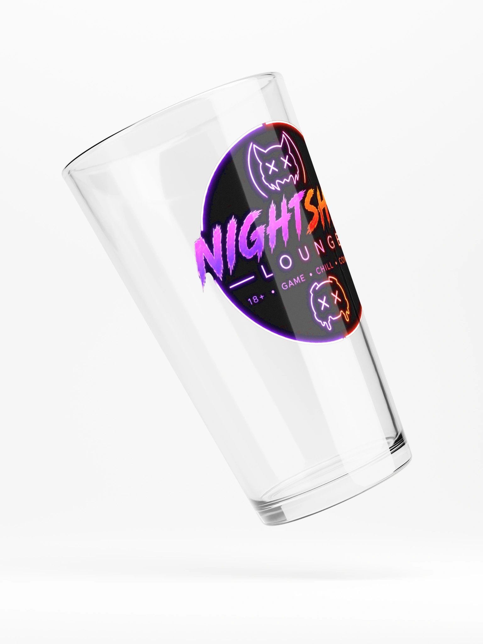 NightShift Lounge Pint Glass product image (4)