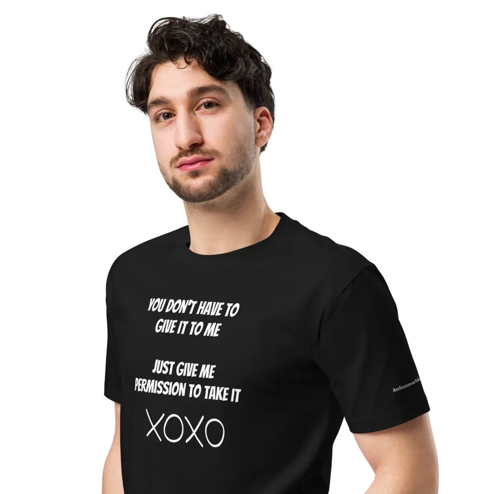 "Permission to Take It" Unisex T-Shirt | Sexy T-Shirt Designs product image (4)