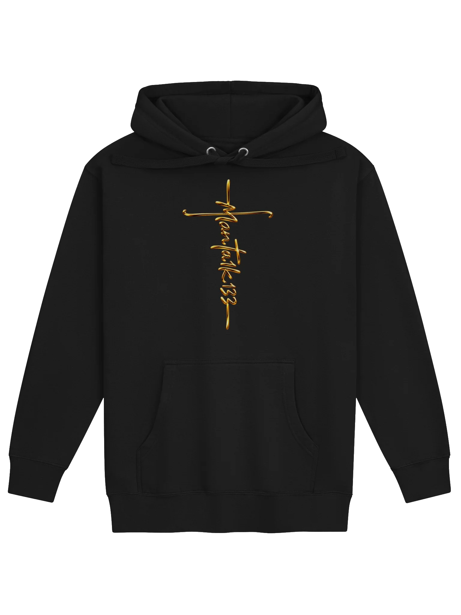 Man Ta1k 133 Signature Cross Hoodie — Faith. Brotherhood. Purpose. product image (6)