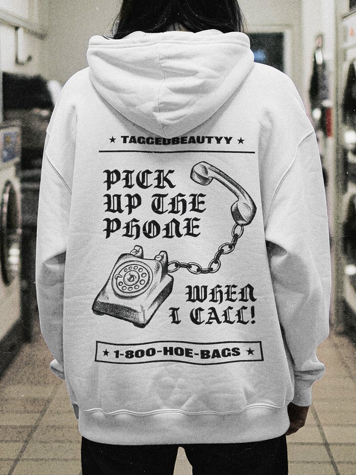 Pick Up The Phone - Old School Hoodie product image (1)