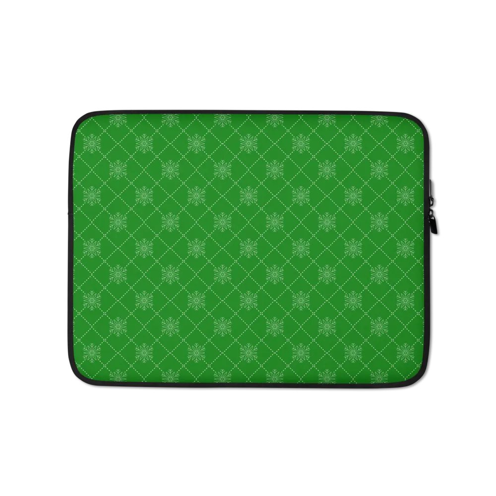 Winter Snowflake Laptop Sleeve product image (1)