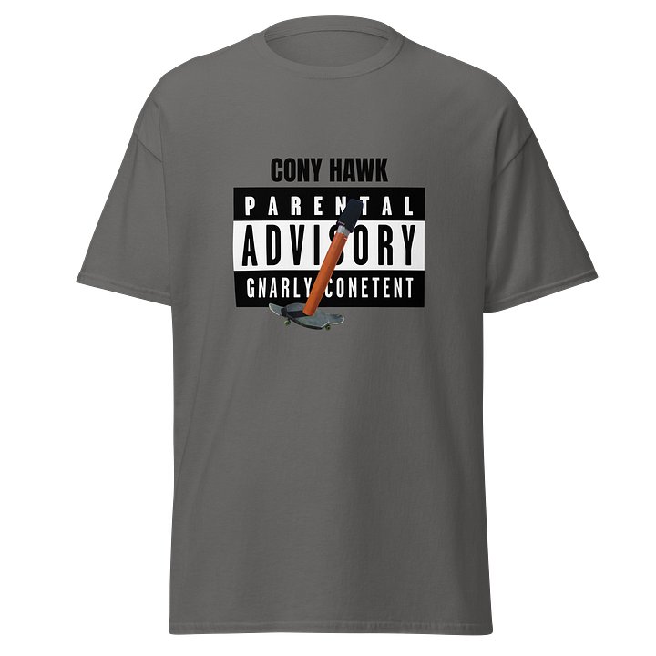 Gnarly Conetent Parental Advisory Skate Tee product image (1)