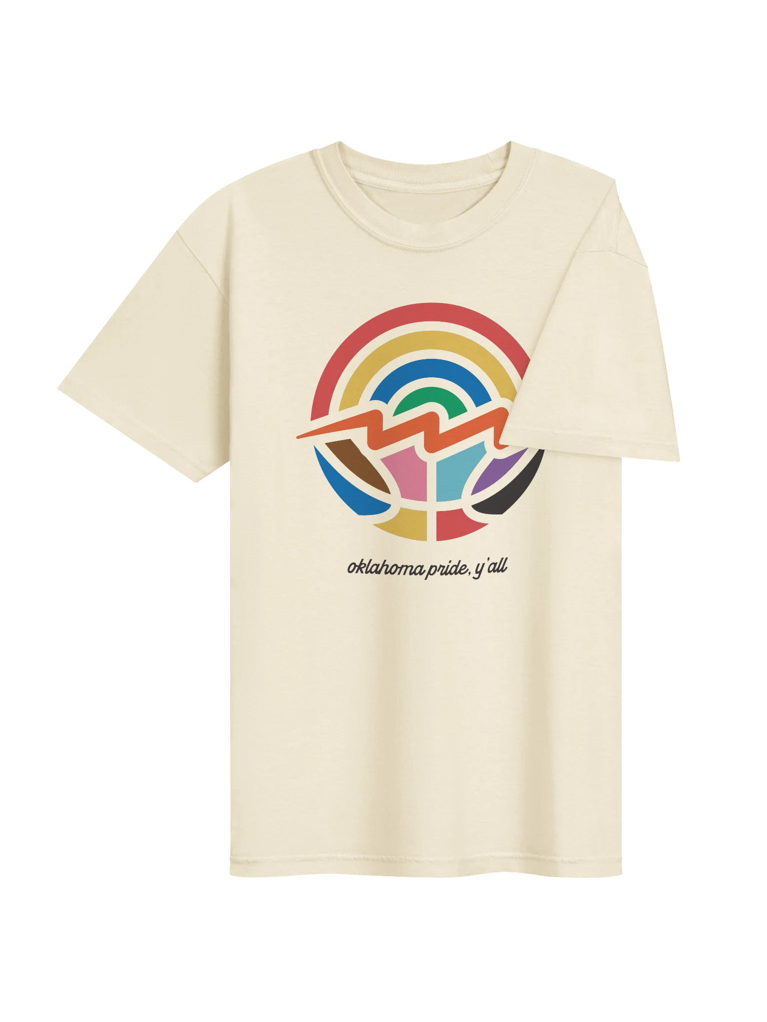 Oklahoma Love and Thunder Pride Tee product image (7)